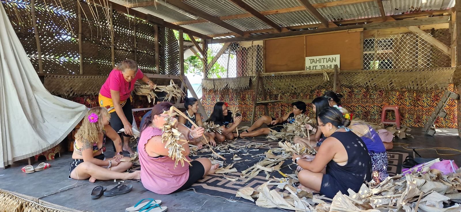 TK Week — Atelier tressage en fare
